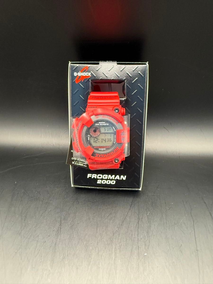 CASIO G-Shock Frogman DW 8200 Red Frog 2000 model Last 2 items FROGMAN Red
