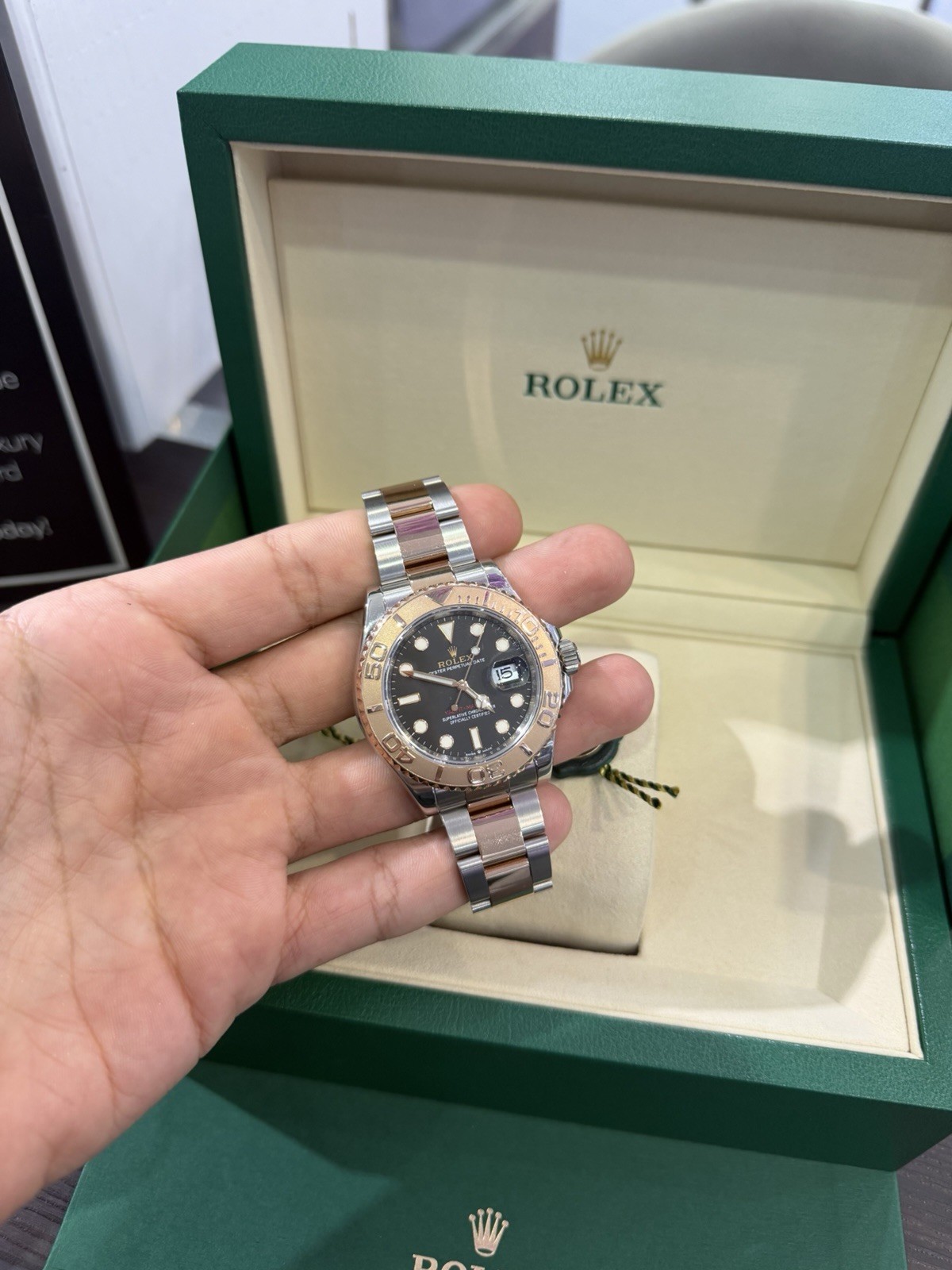ROLEX Yacht Master 40 126621 Chocolate Warranty 2022 FULL SET!!