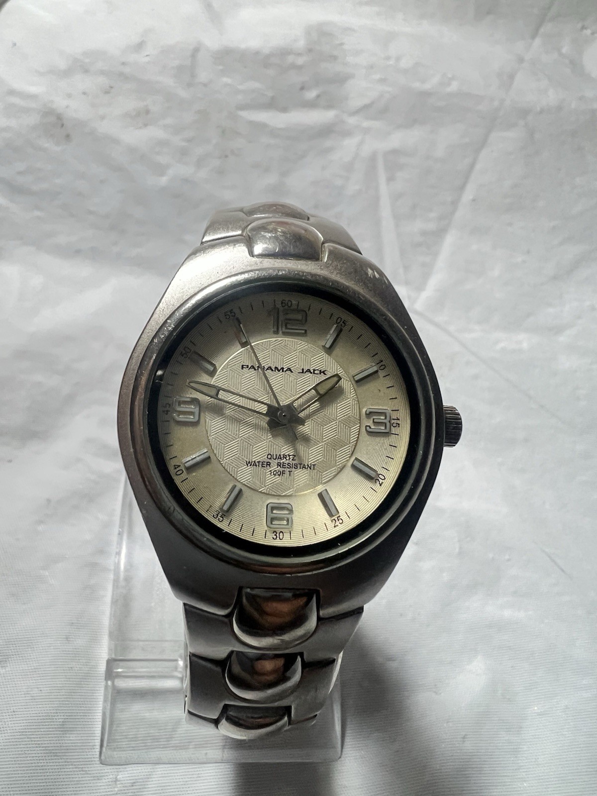 Panama Jack Men’s Watch,39mm Case,WR30M,st/steel,since 1974,V377,new Battery.