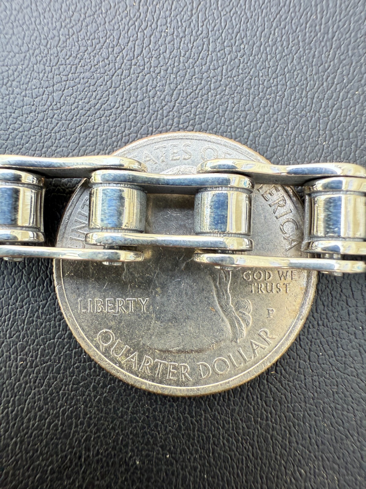 Bicycle Link Bracelet Real 925 Silver Oxidized Handmade 9mm Bike Motorcycle