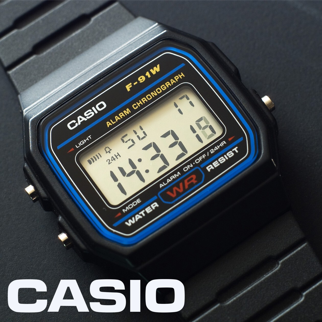 CASIO F-91W-1JH Classic Digital Watch