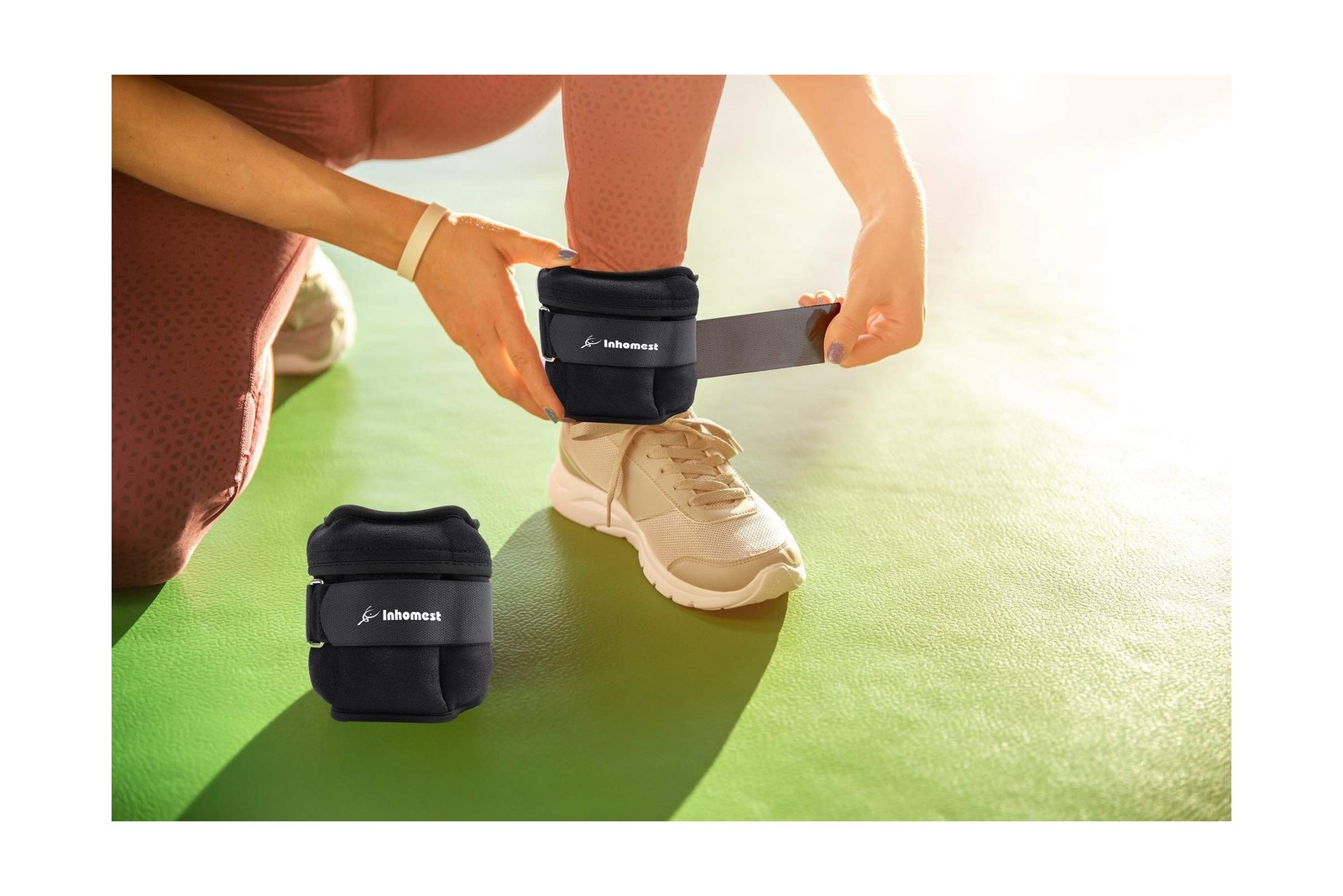 Adjustable Ankle Weights 1-5/10/12 Lbs Leg Weights for Men Women,Wr… Fast Ship