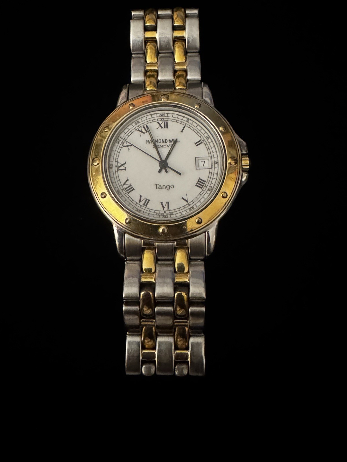 Raymond Weil 5560 Tango Collection Two Tone Men’s Watch 36mm