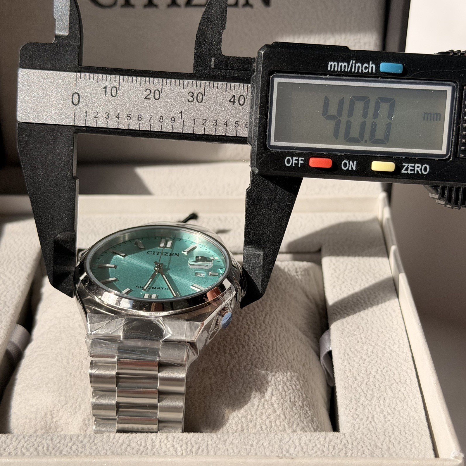 Citizen Tsuyosa Ice Blue Automatic Date Window Bracelet NJ0150-53M Fast Post UK