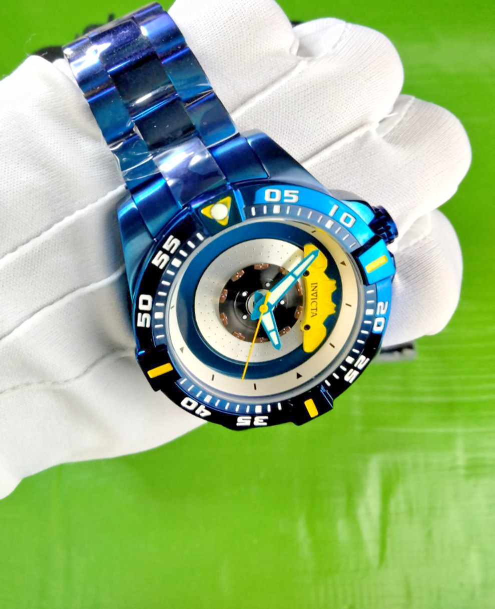 Invicta S1 Rally 37051 Automatic Men Watch 51 mm Blue Steel Zager Exclusive 100M