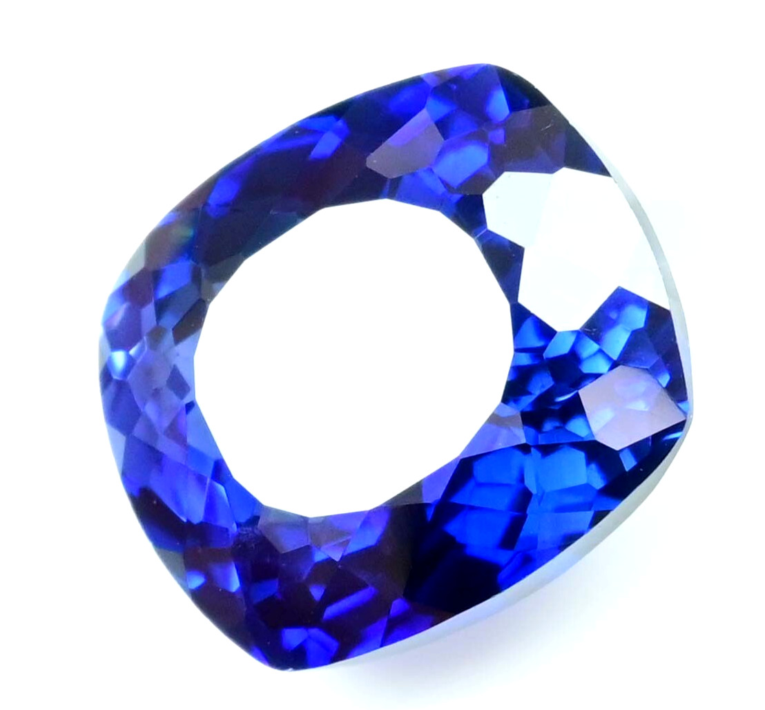 Natural Ceylon Blue Sapphire 17.95 Ct Cushion Certified Flawless Loose Gemstone