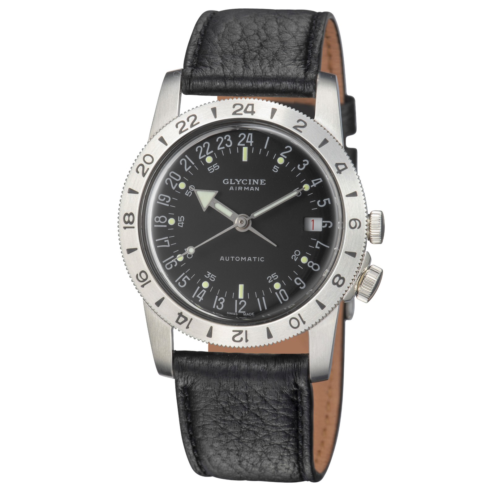 Glycine Men’s Airman No. 1 Purist 36mm Automatic Watch GL0371