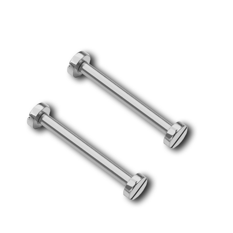 Stainless Steel Watch Strap Screw Rod Notch Strap Connect Rod for Cartier Pasha