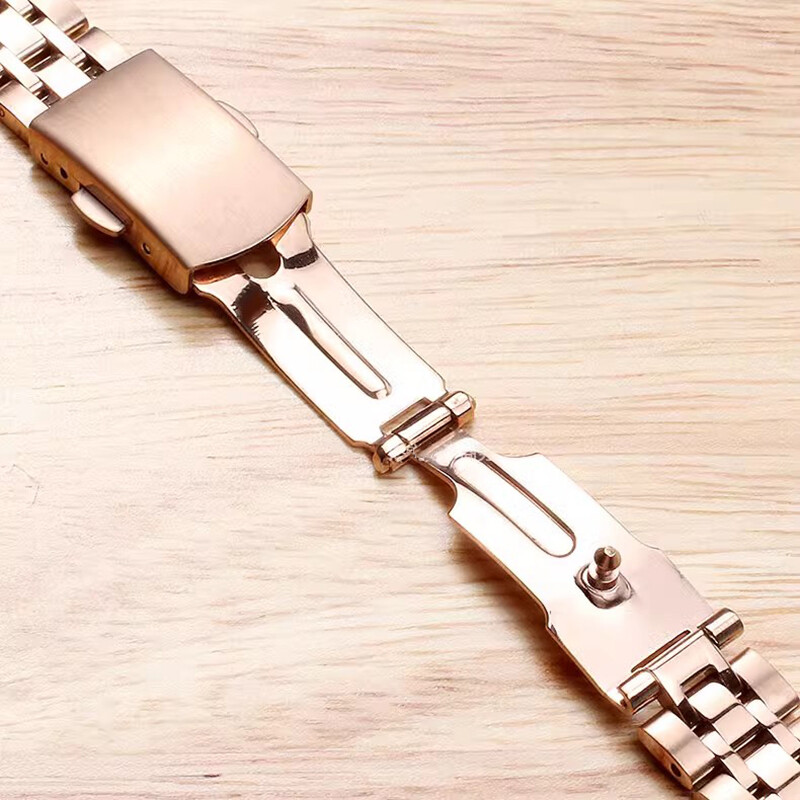 10 12 14 16 18 20 22mm Metal Watch Bracelet Stainless Steel Watch Band Strap