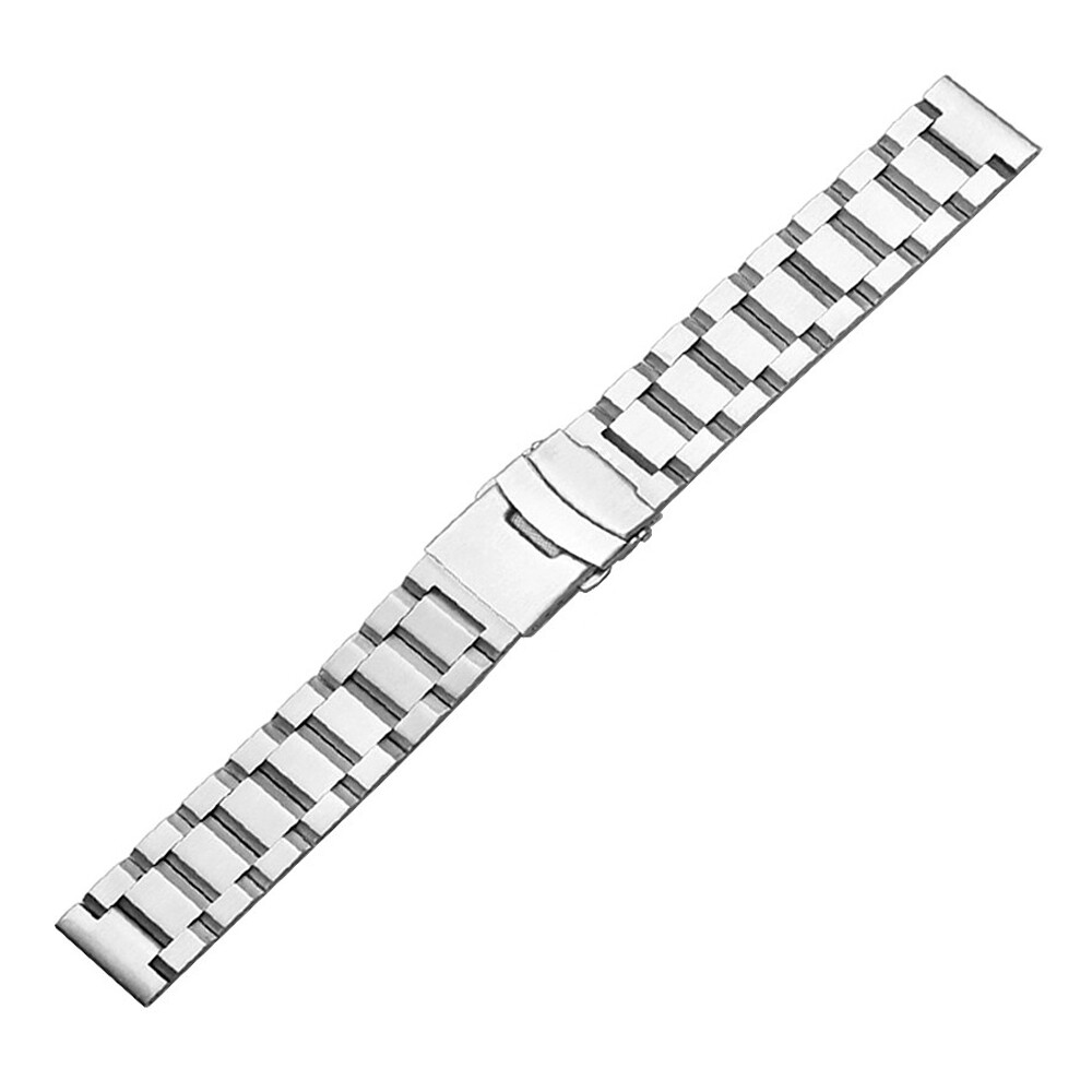 New High Quality Pure Solid Stainless Steel Watch Strap Band 18mm 20mm 22mm 24mm