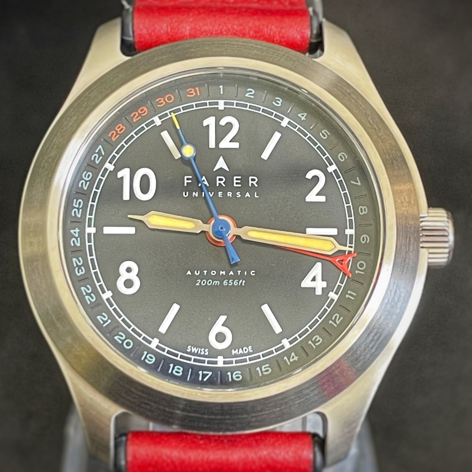 Farer Lomond Automatic Field Watch 39.5mm Bracelet + Unworn Horween Leather 2023