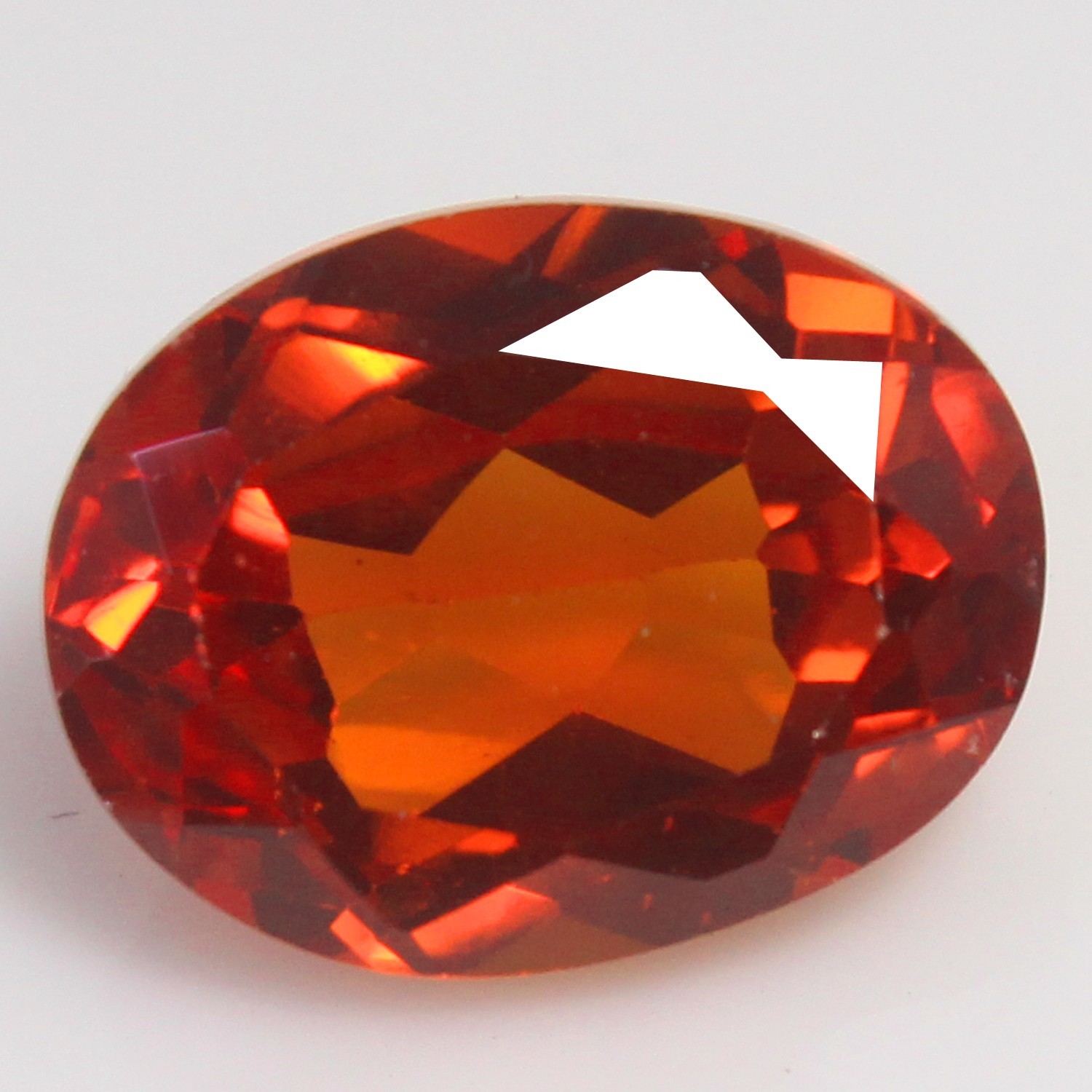 Natural 6.90 Ct Certified Ceylon Padparadscha Sapphire 12×10 MM Oval Gemstone