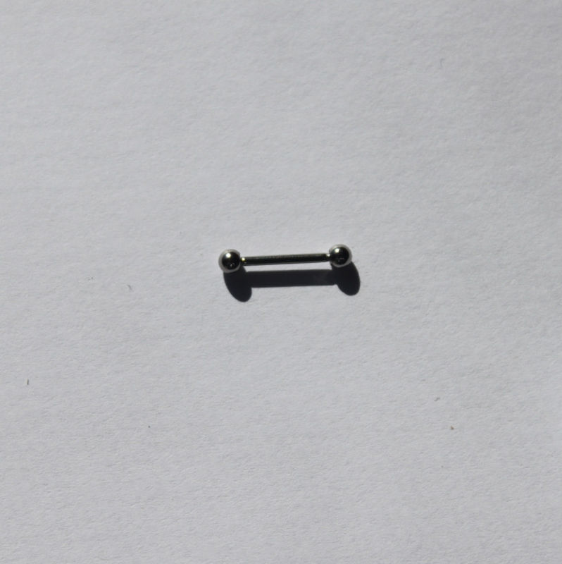 16g 1.2mm Barbell Surgical Steel Body Piercing Jewelry