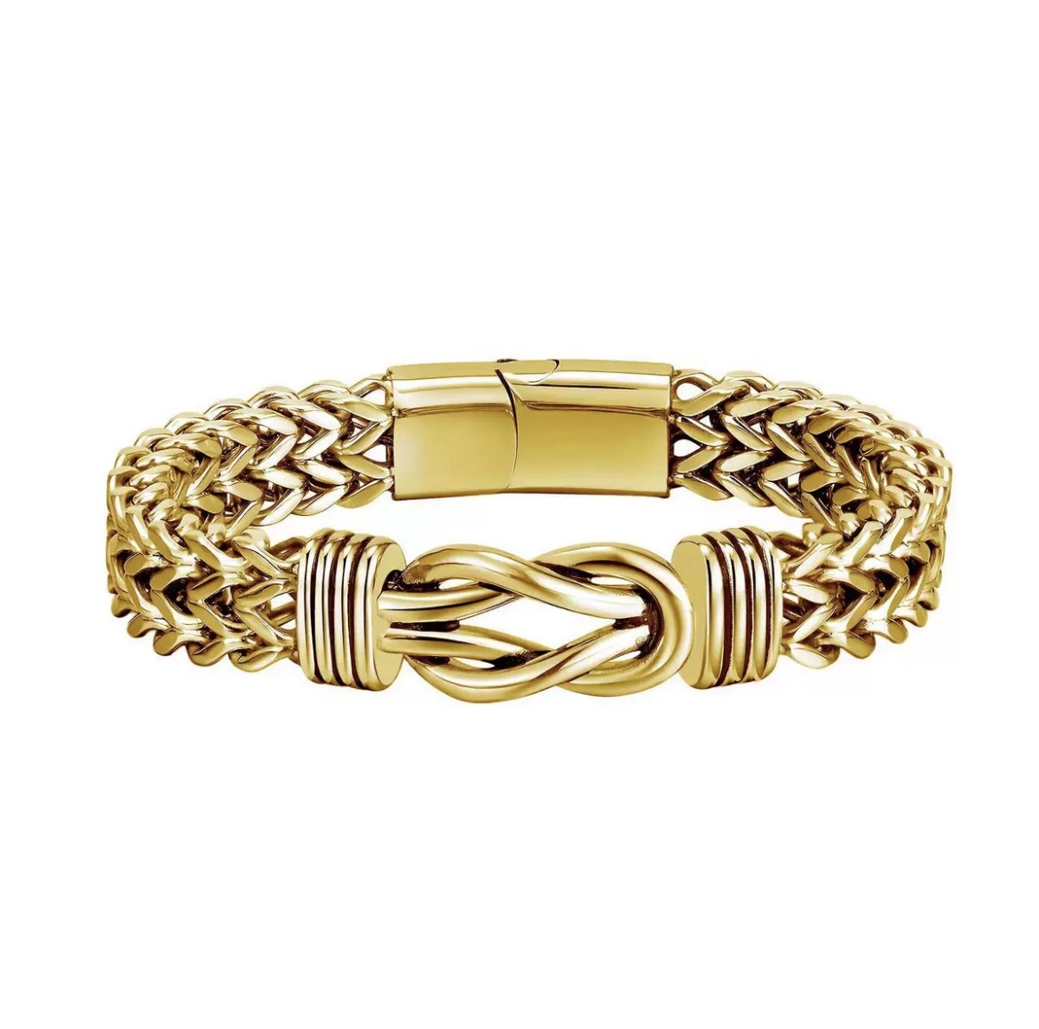 Knot Bracelet Gifts for Men Stainless Steel Bracelets Daily Wear Premium