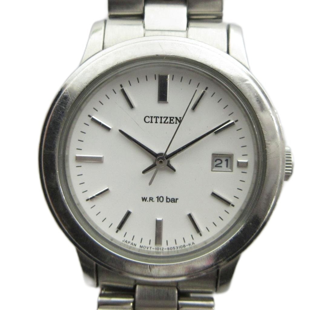 Citizen Women’s Quartz Watch 27mm Steel Silver Dial AB Condition