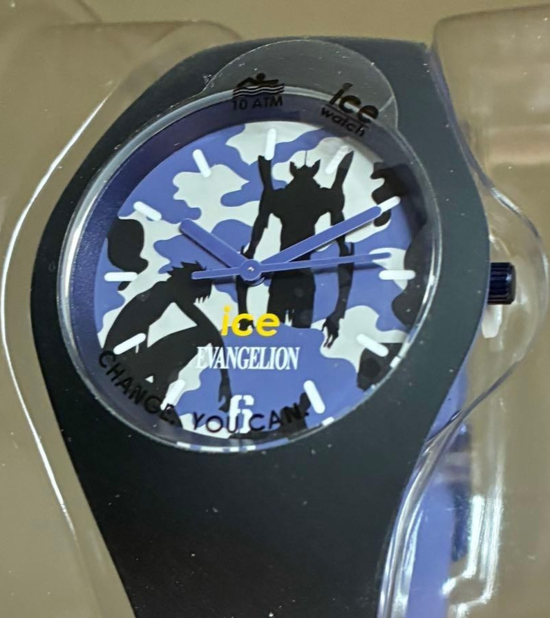 ICE-WATCH x Evangelion Kaworu Nagisa Mark.06 Limited Edition Dead Battery Used