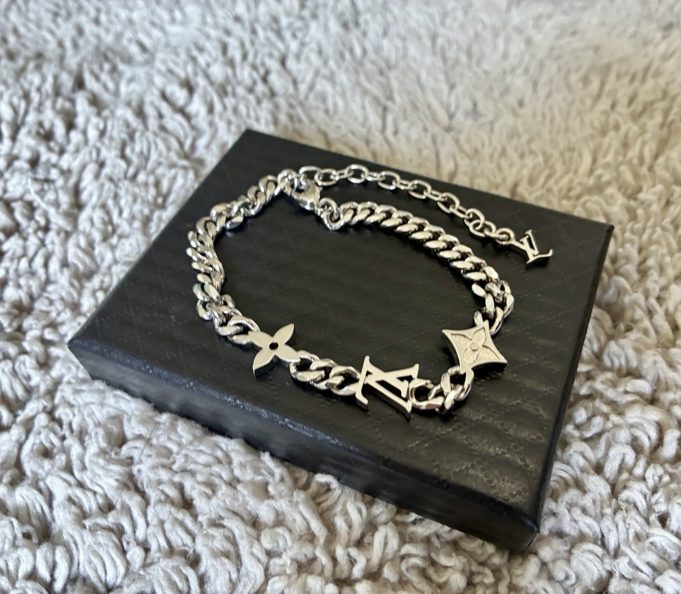 Louis Vuitton Monogram Row Bracelet – no blemishes