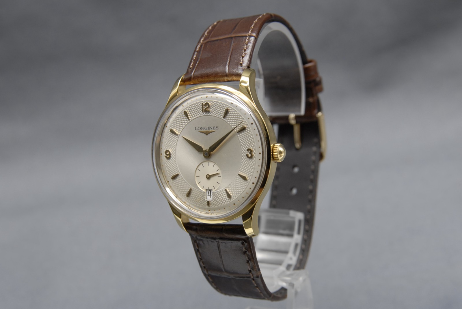 CLA’d [N MINT] LONGINES La Grand Classique L4.685.2 36mm Gold Small AT Men Watch