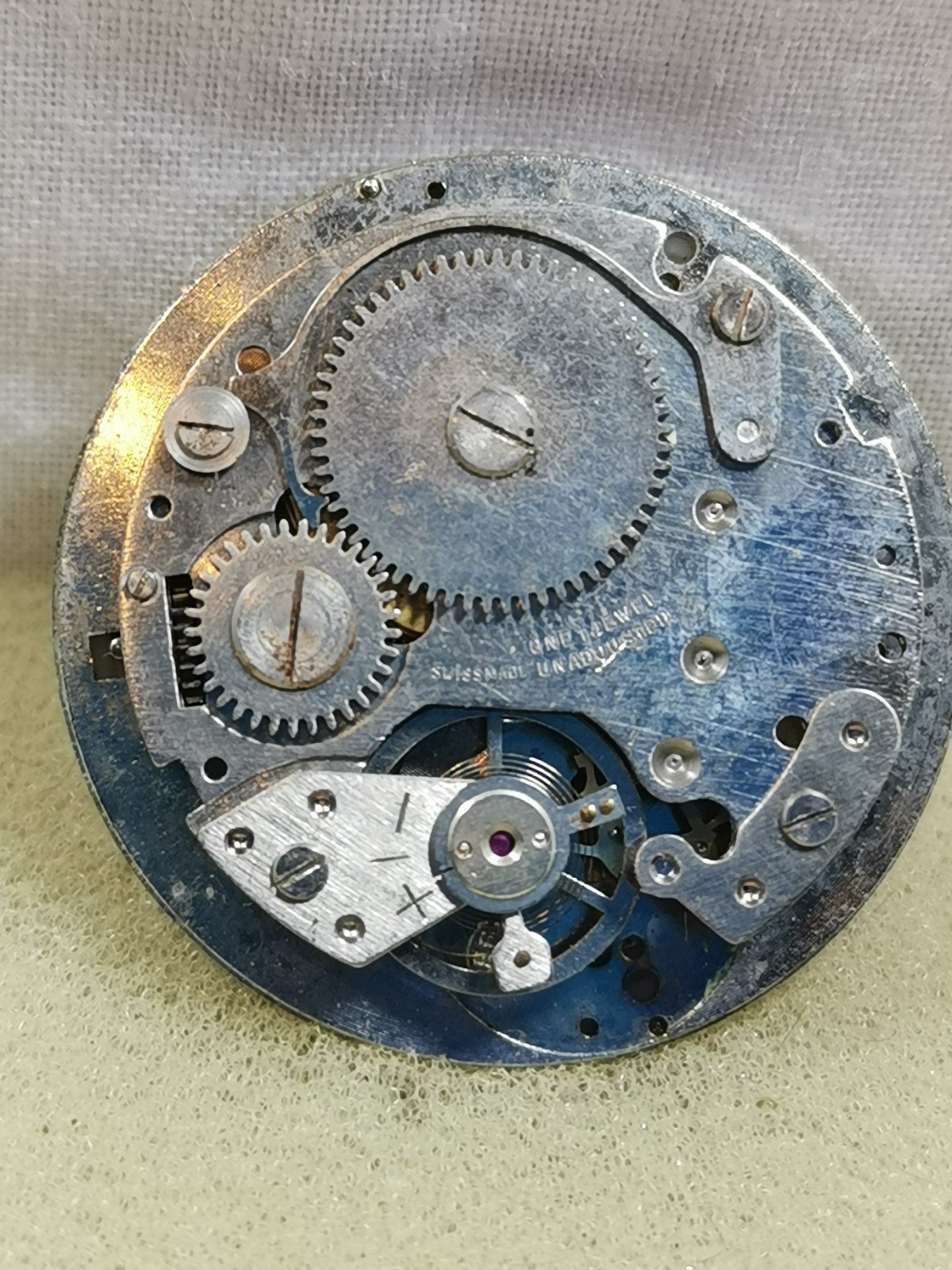 Baumgartner 866 15J Cal. BG 866 Swiss Wristwatch Movement Repair/Parts