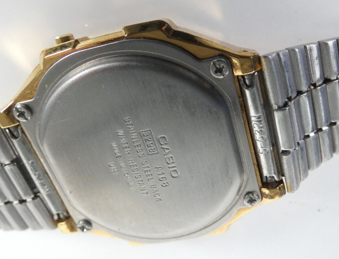 Casio A168WG-9EF Watch Gold Digital Retro Classic Illuminator