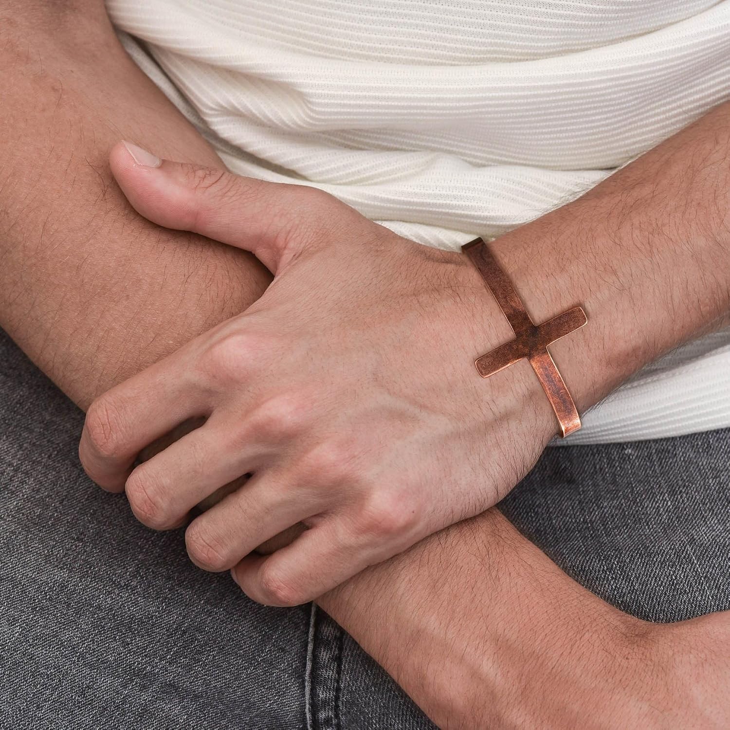 Retro Waterproof Pure Copper Healing Cuff Bracelet – Perfect for Every Occasion