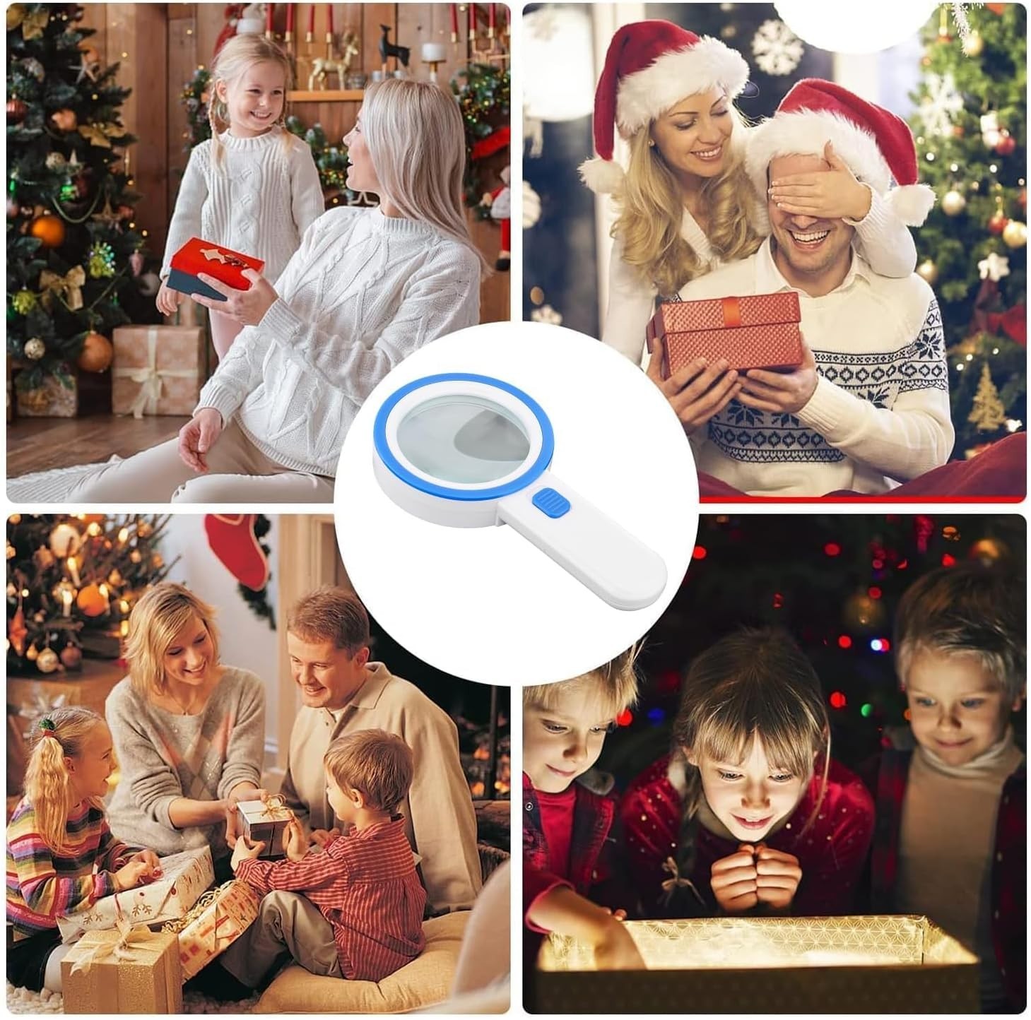 Portable 3X LED Magnifying Glass with Ergonomic Design – Great for Close Work