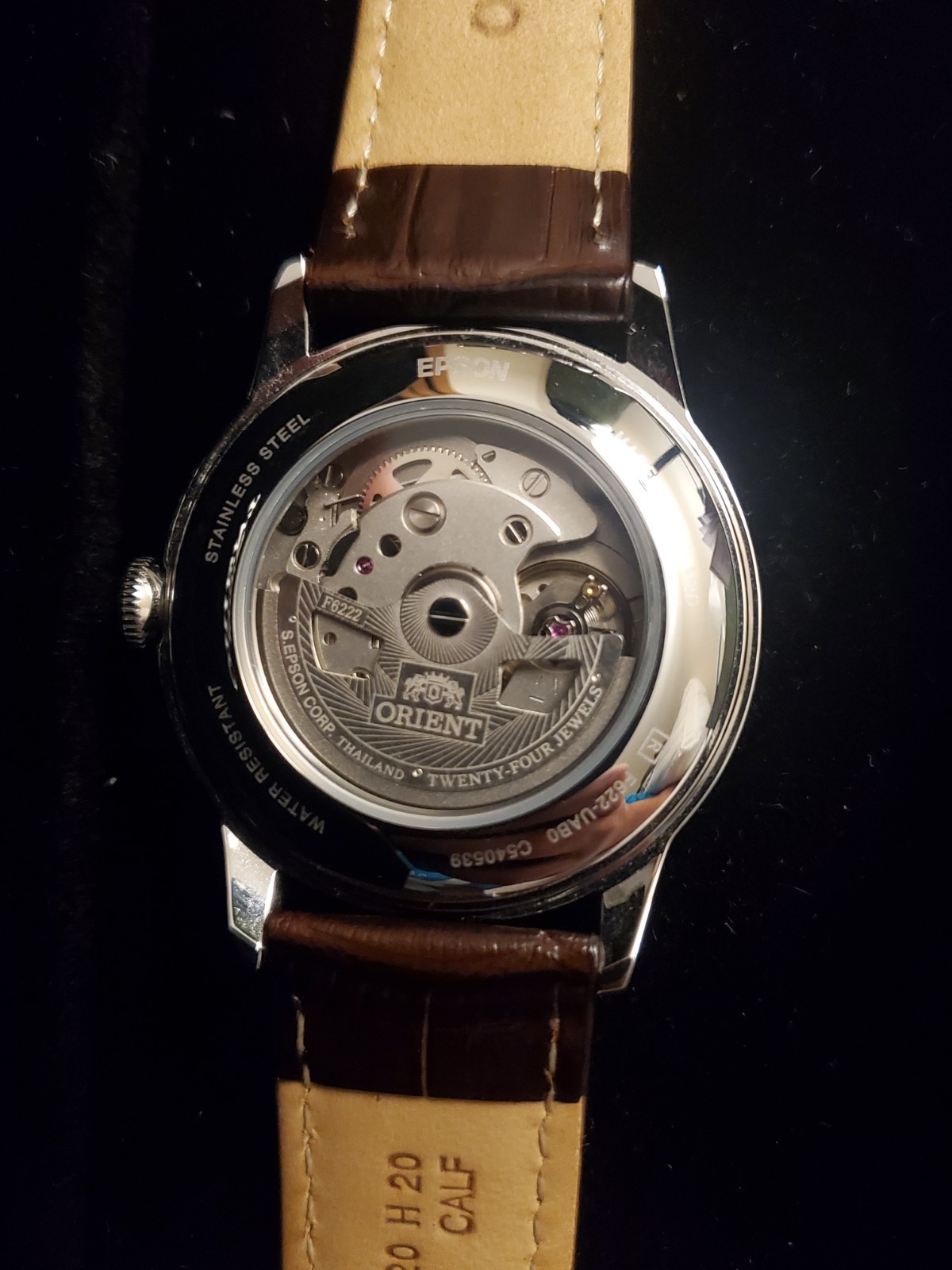 Orient Bambino 38mm Small Seconds Cream Dial RA-AP0105Y30B Automatic Men’s Watch