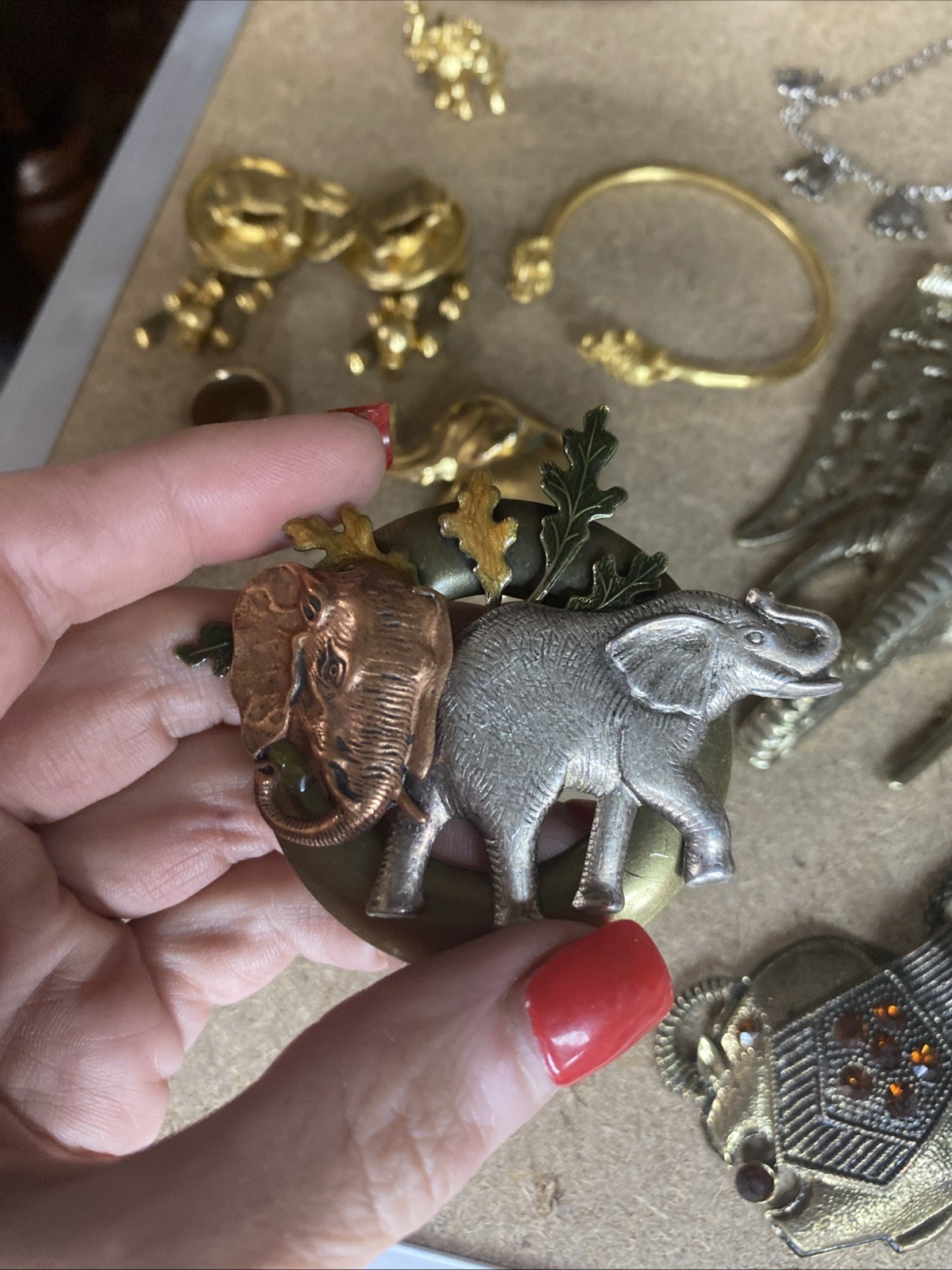 Elephant jewelry and accessories native SW Look Jewelry Lot