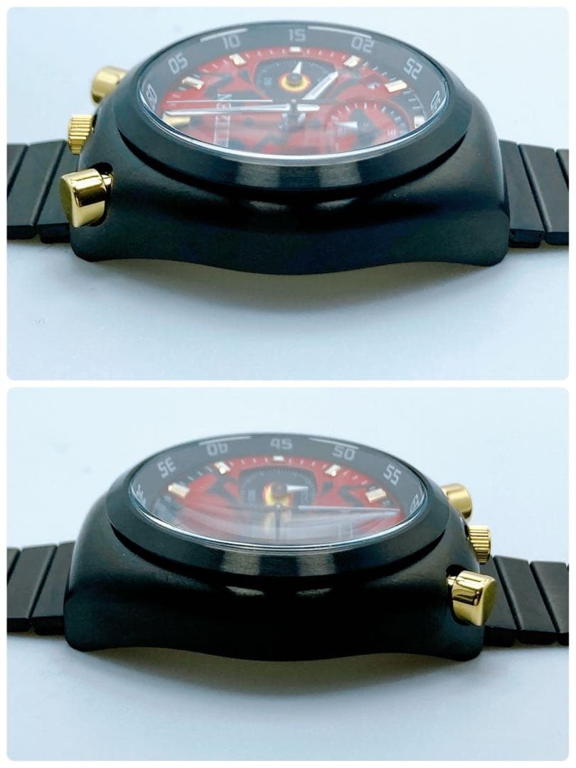 Citizen AN3668 55W Star Wars Tsuno Chrono Wristwatch Chronograph Black Red