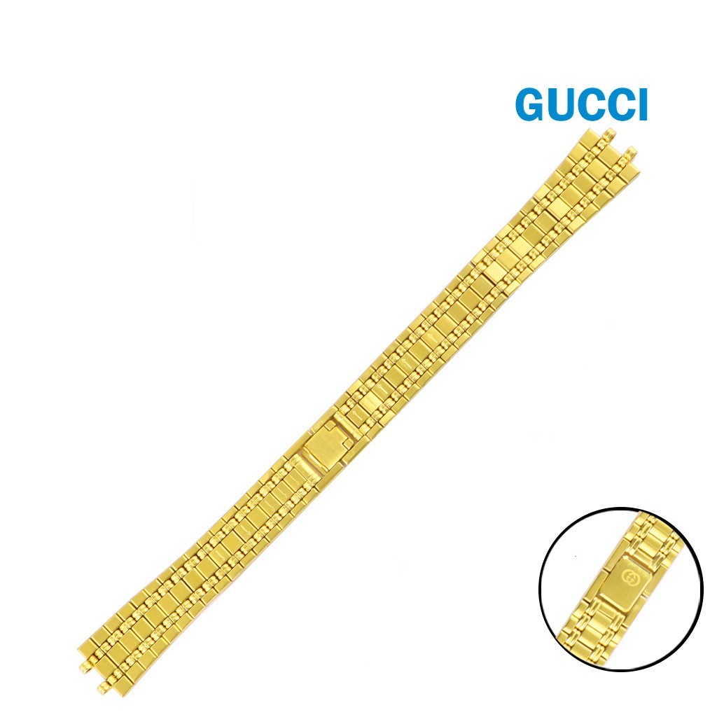 GUCCI 9000L Gold Replacement Bracelet (Swiss Made)- Width:2.23mm.