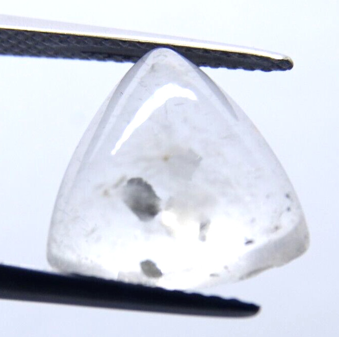 IP17 Pyrite Marcasite in quartz 5.07ct 12x12x5mm Trillion Clear Quartz