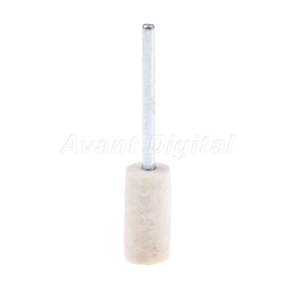 High Quality Wool & Metal 12Pc Shank Grinding Head Wheel Polishing Grinding Tool