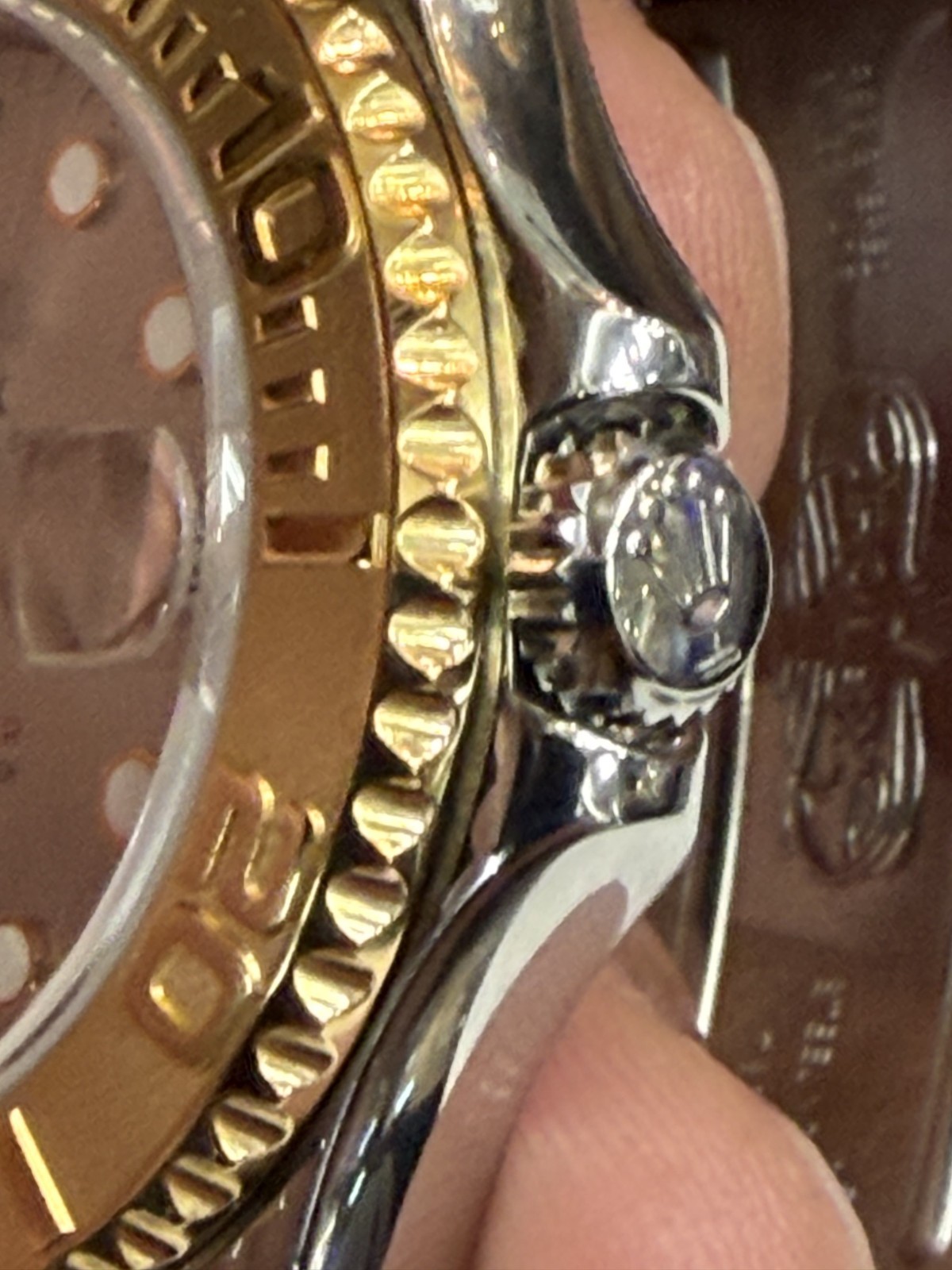 ROLEX YACHT – MASTER 68623 1997 TWO TONE 18 KARAT & STAINLESS STEEL WATCH 35MM