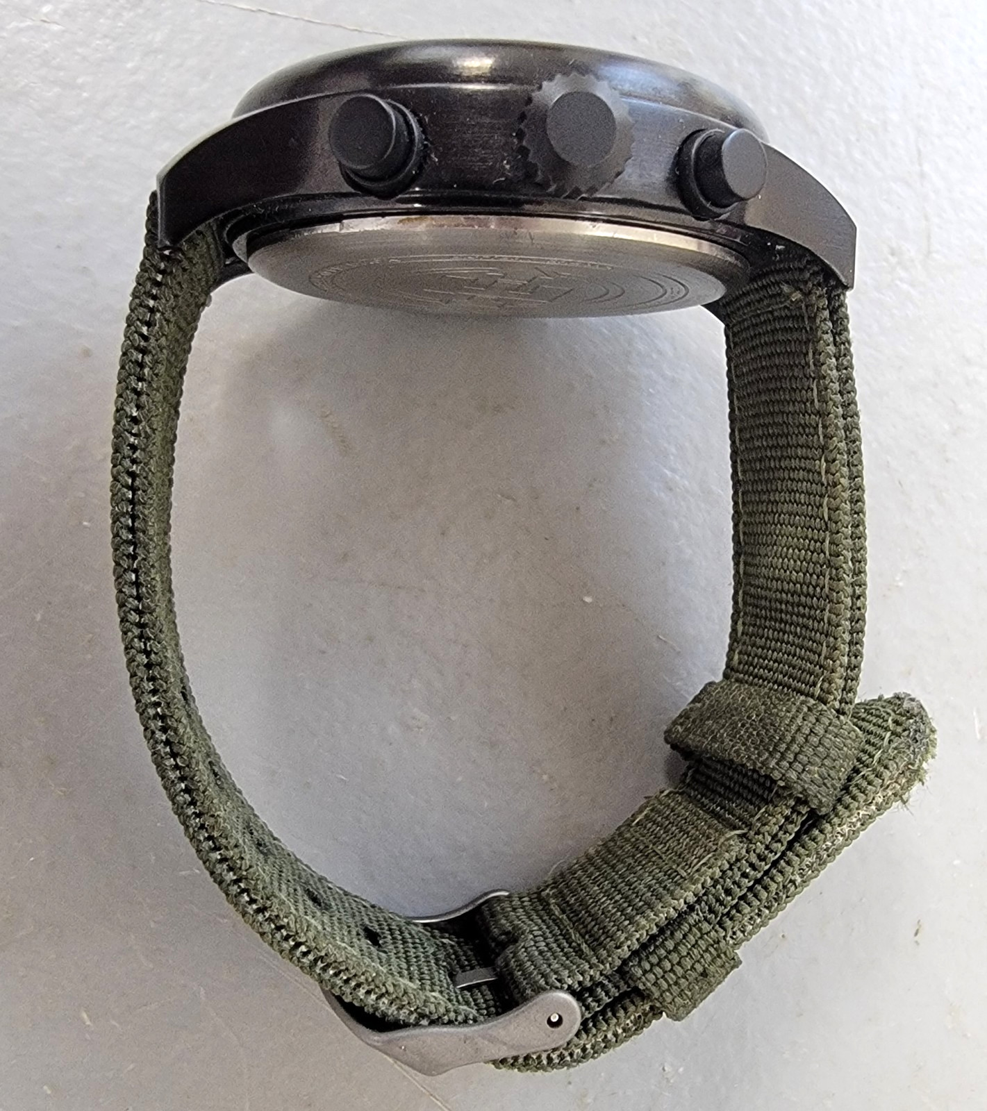 Timex Expedition TW4B10300 Field Chronograph Black Dial Green Strap Men’s Watch
