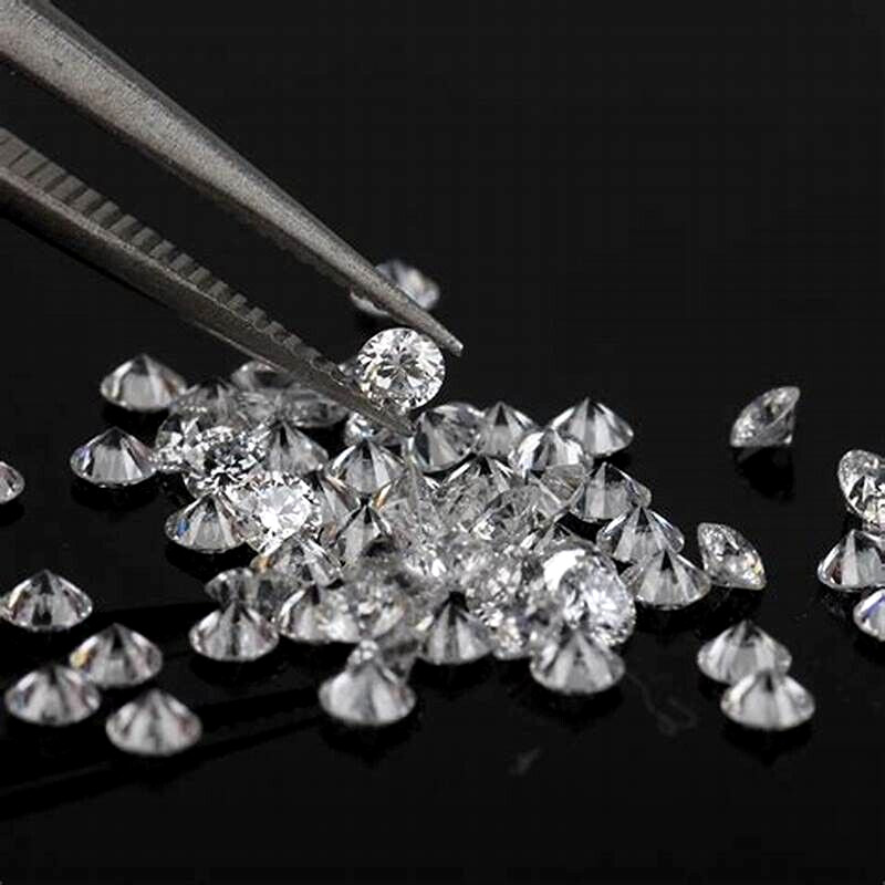 280 Pcs Loose Lab Grown CVD Diamond 0.90 MM Round D Color IF CLARITY Certified