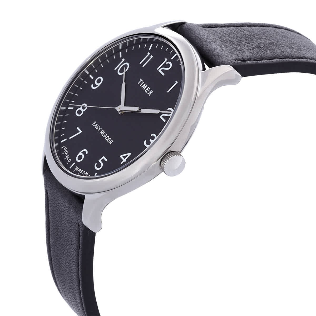 Timex Easy Reader Main Line Quartz Black Dial Men’s Watch TW2U22300