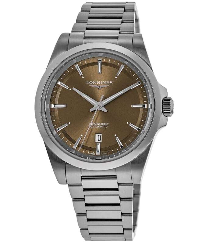 New Longines Conquest Automatic Brown Dial Steel Men’s Watch L3.830.4.62.6