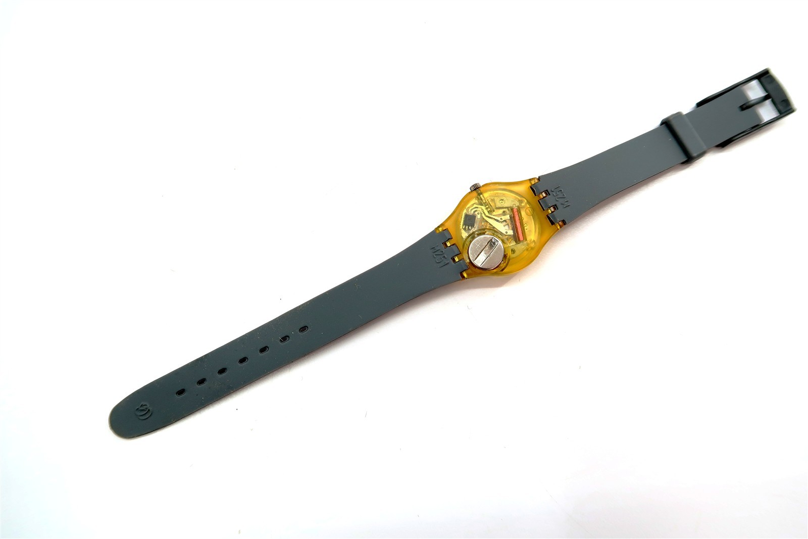 Swatch Watch Ladies MIDAS TOUCH LK112 Vintage 1988 NEW BATTERY / WORKS