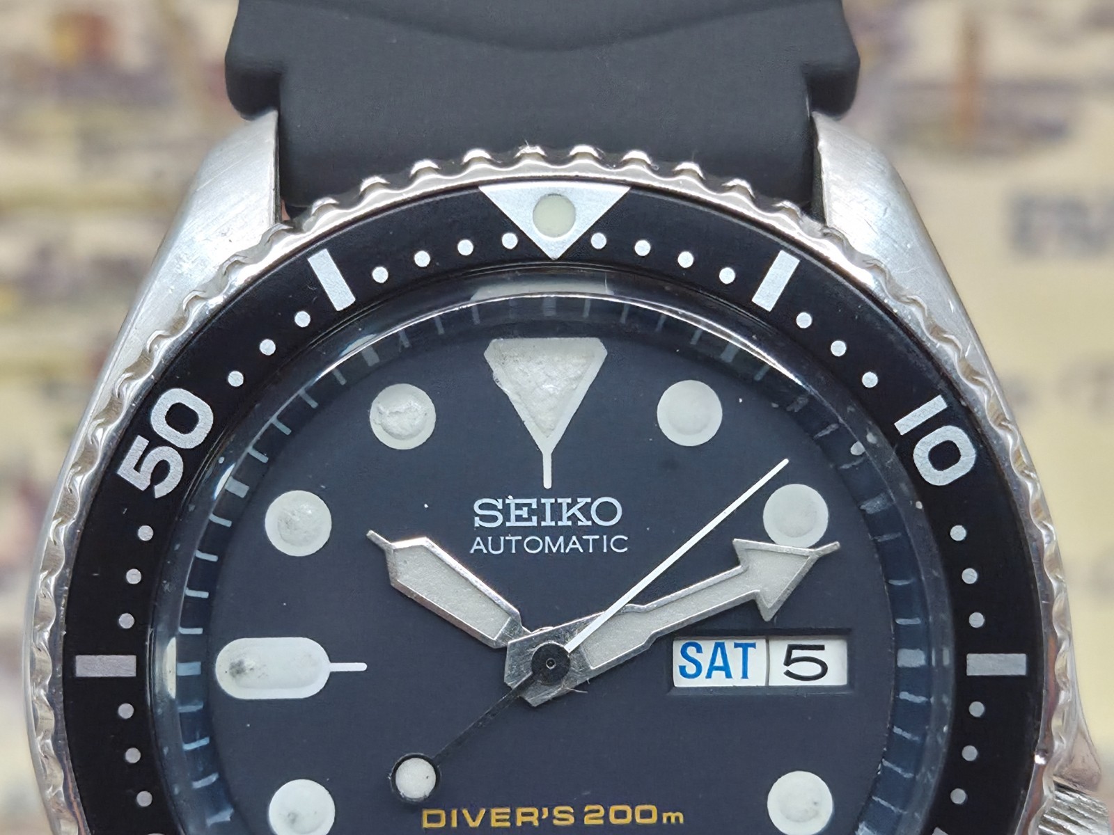 Seiko Automatic Watch SKX007 Mens Scuba Divers 200M 7S26-0020 c.June 1997 BOXED