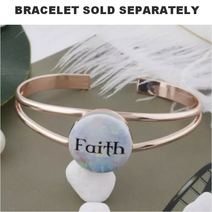Snaps Jewelry Faith Inspiration Ceramic Enamel 18-20mm Fits Ginger Charms New