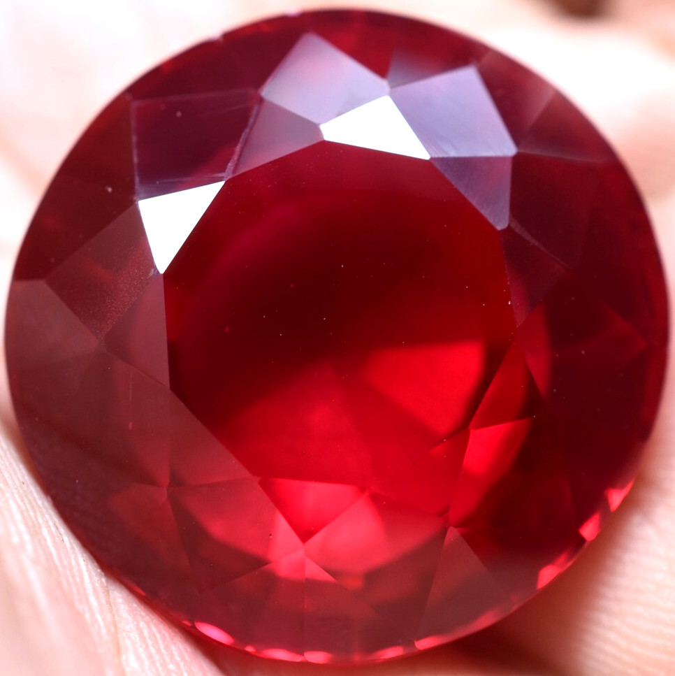 Natural 80.85 Ct Mogok Pink Huge Ruby Sparkling GGL Certified Loose Gemstone