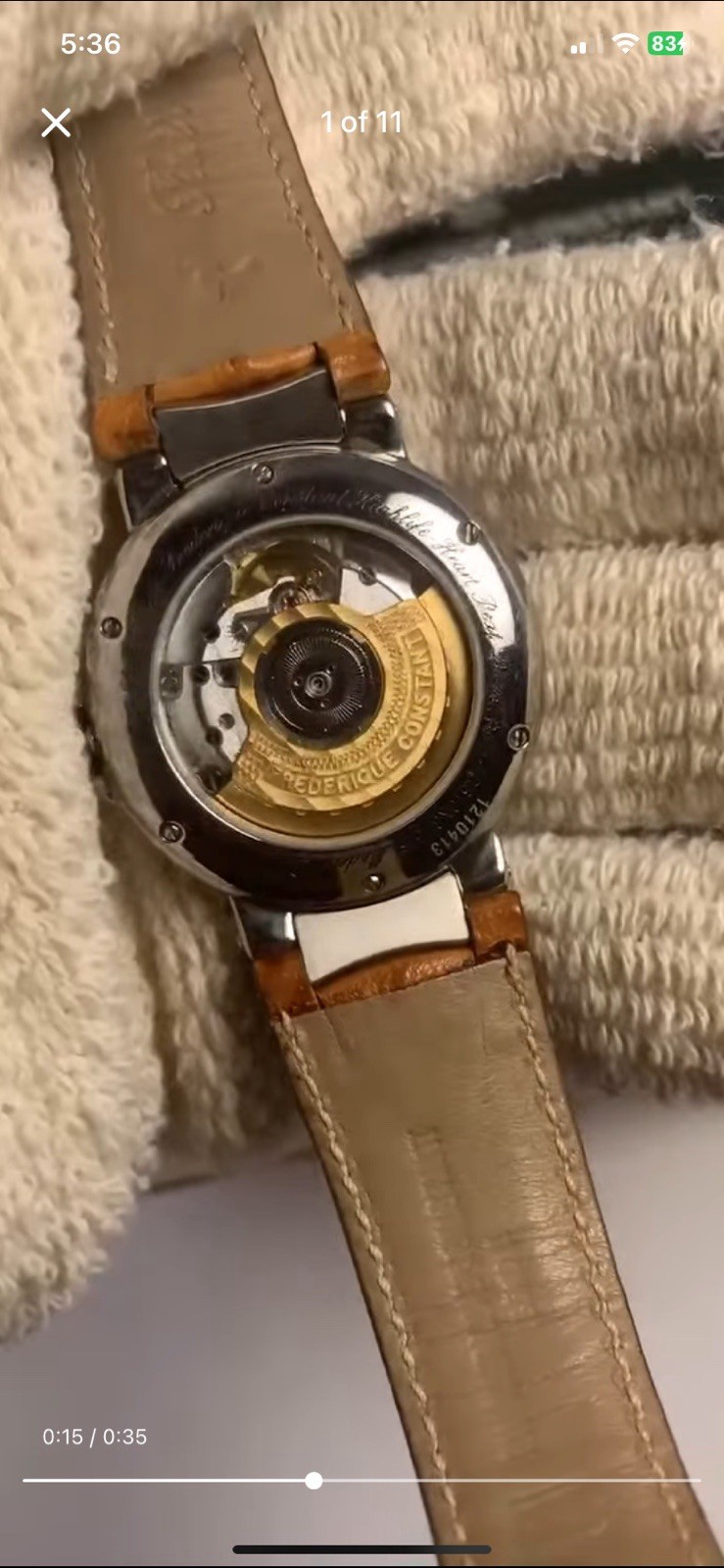 Frédérique Constant Highlife Heart Beat Day Date Automatic Rare Retail $4250