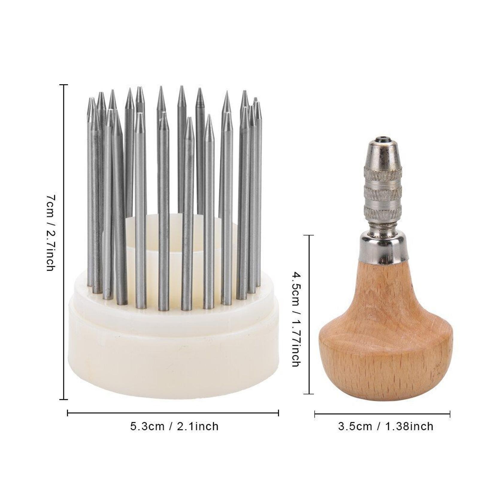 23pc Beading Tools Set Graver Beader For Diamond Stone Setting Graver Jewelry
