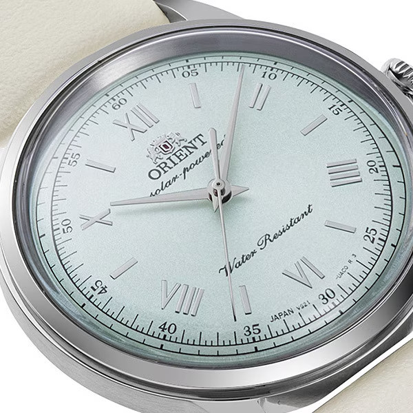 ORIENT Bambino 38 RN-WK0002E Solar Men’s Watch Classic Leather Band