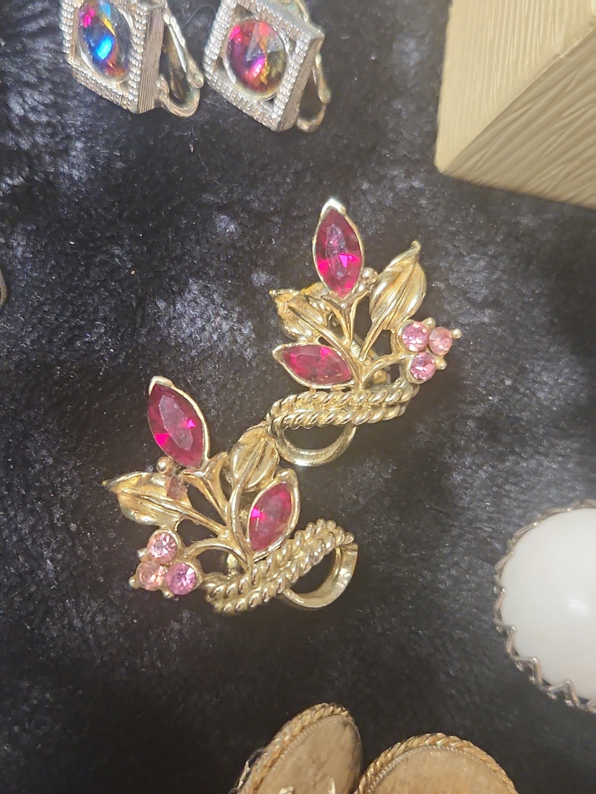 Vtg & Art Deco Mixed #4 Jewelry Lot ( 34 )