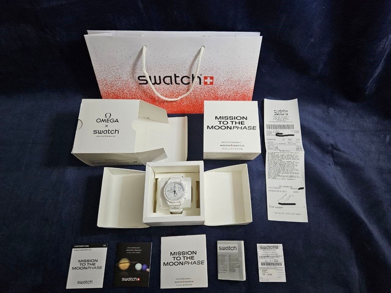 Swatch x Omega x Snoopy Bioceramic MoonSwatch Mission To The Moonphase Full Moon