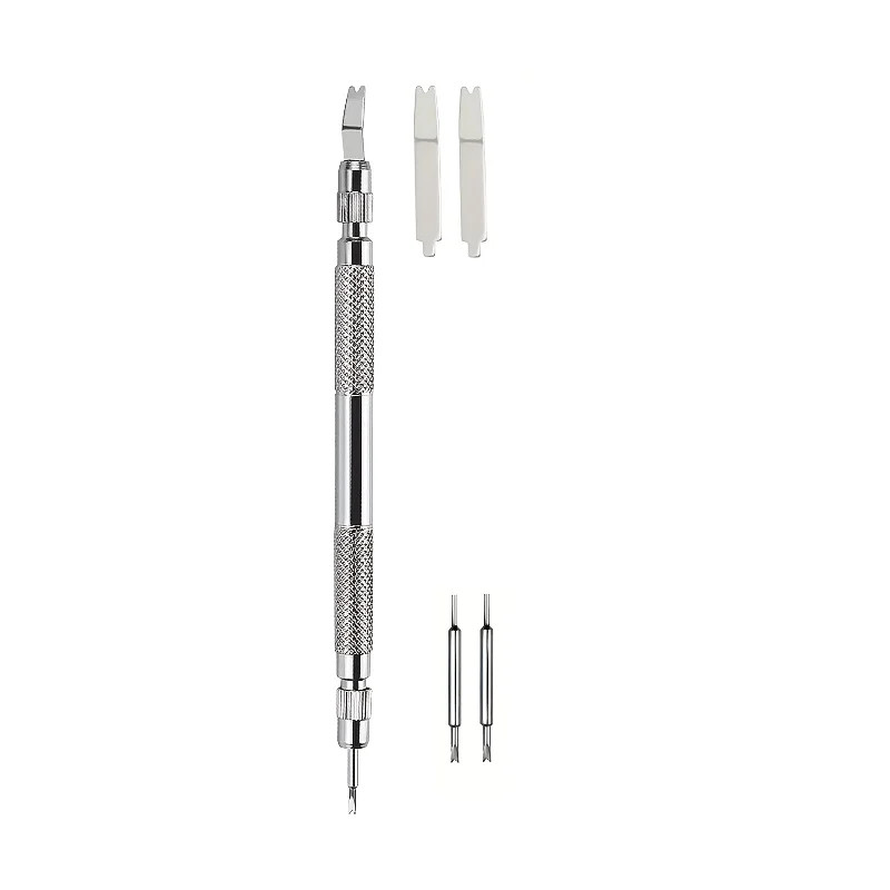 Metal Watch Prying Tool Back Cover Opener Strap Replacement Band Link Pins Remov