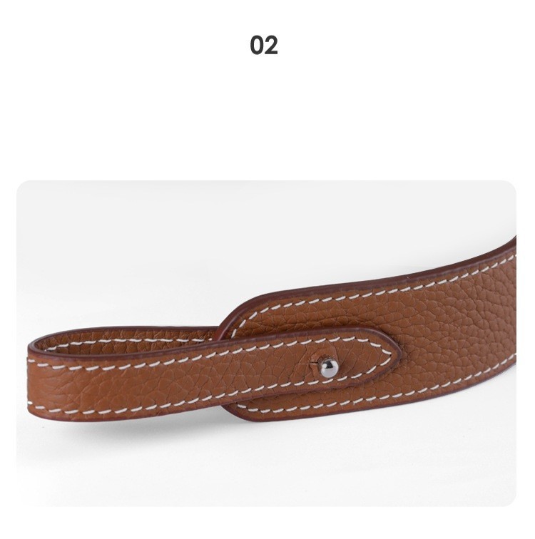 Real Leather Handle Shoulder Strap Replacement For Evelyn TPM/PM/GM/TGM