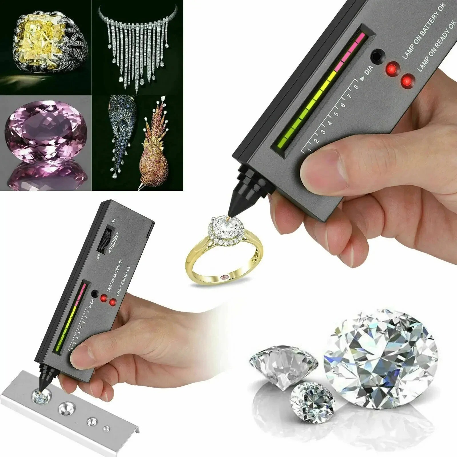 High Accuracy Professional Diamond Tester Gemstone Selector ll Jeweler Tool Kit