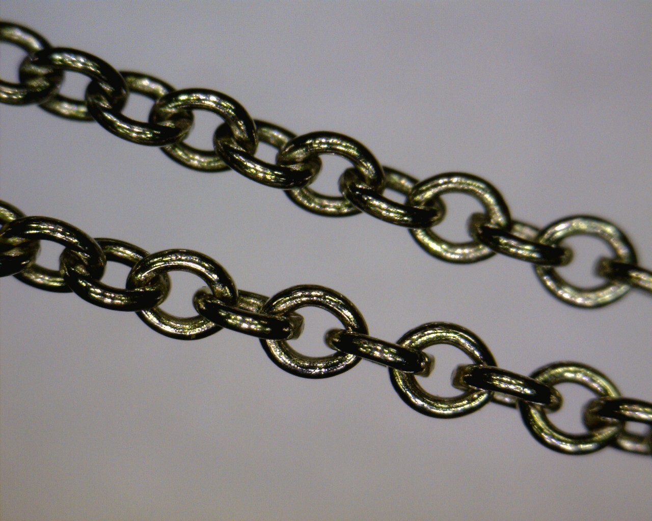 17.75″ 14K White Gold 1.0mm Rolo Chain Necklace – 1.660 grams
